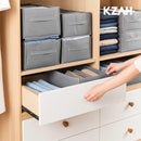 Organizador de Calças Dobrável para Guarda-Roupa com Divisórias