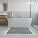 Tapete de Banheiro Diatomita Ultra Absorvente com Secagem Instantânea