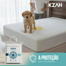 Capa de Colchão Impermeável com Elástico Anti-Ácaro Matelado