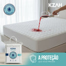Capa de Colchão Impermeável com Elástico Anti-Ácaro Matelado